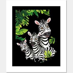 Zebra Educational Outreach Posters and Art